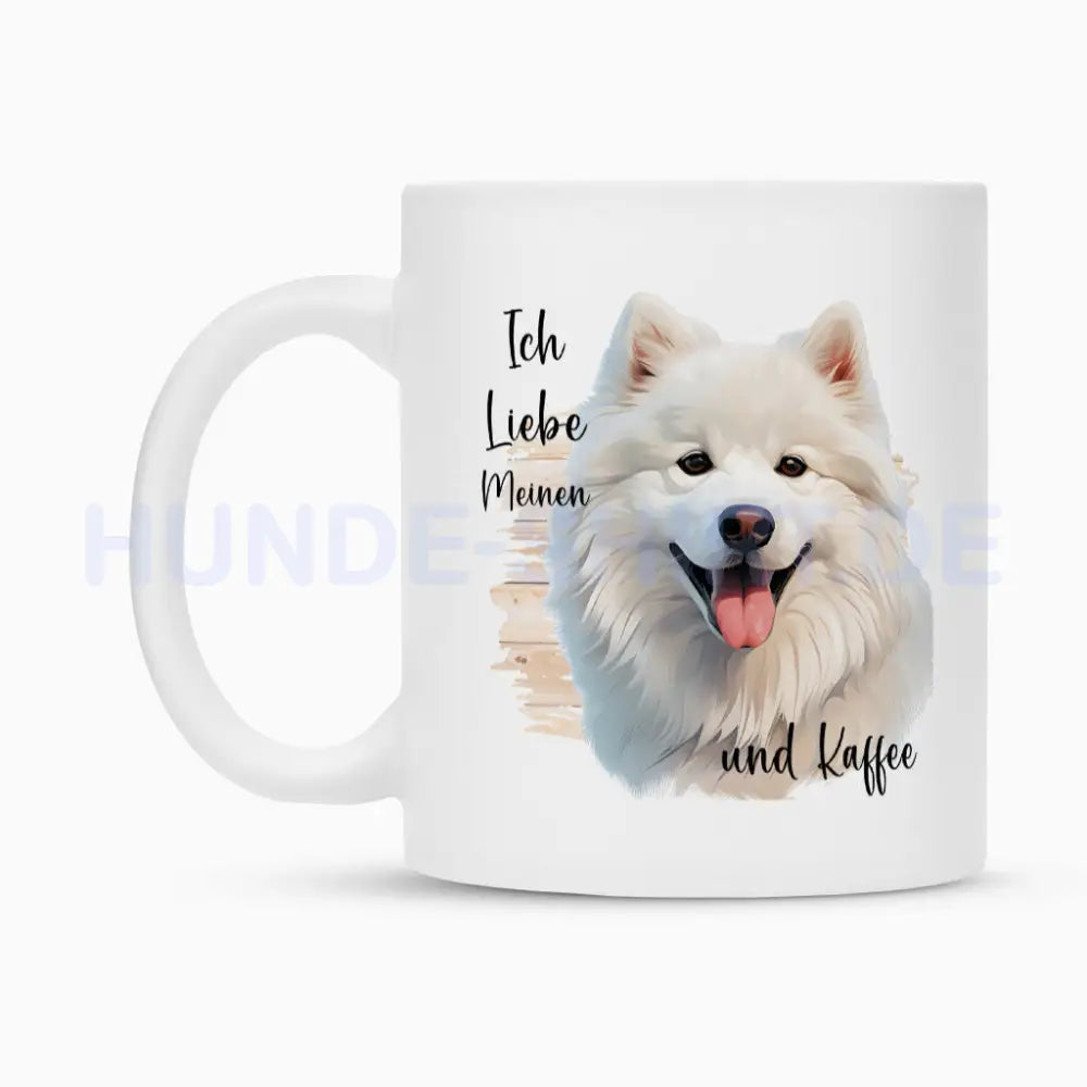 Tasse "Samoyed - Ich liebe..." – hunde-shirt.de