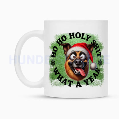 Tasse "Schäferhund - HO HO..." – hunde-shirt.de