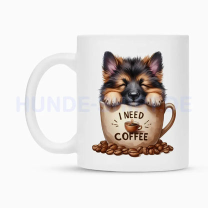 Tasse "Schäferhund - I need..." – hunde-shirt.de