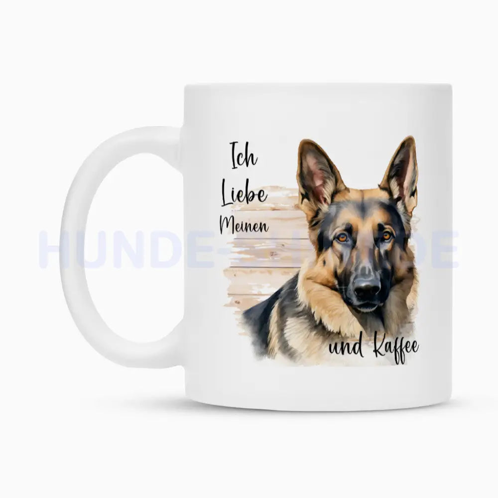 Tasse "Schäferhund - Ich liebe..." – hunde-shirt.de