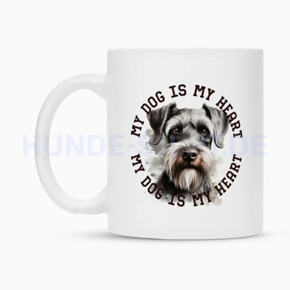 Tasse "Schnauzer HEART" – hunde-shirt.de