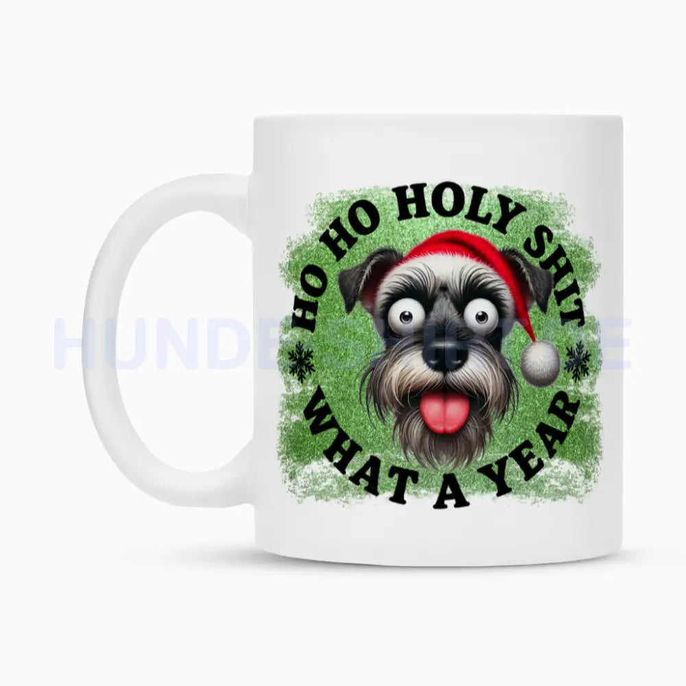 Tasse "Schnauzer - HO HO..." – hunde-shirt.de