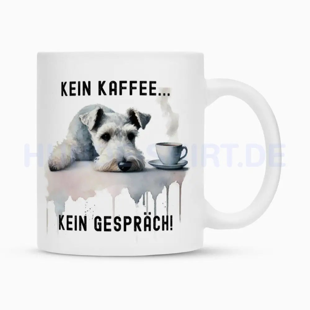 Tasse "Schnauzer - Kein Kaffee..." Weiß – hunde-shirt.de