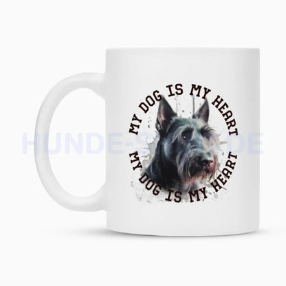 Tasse "Scottish Terrier HEART" – hunde-shirt.de