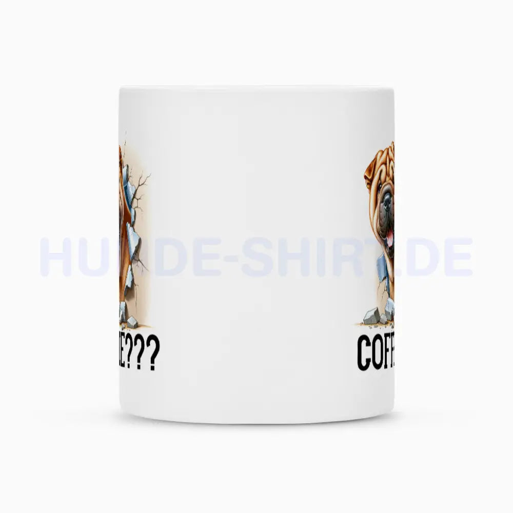 Tasse "Shar Pei - Coffee???" – hunde-shirt.de