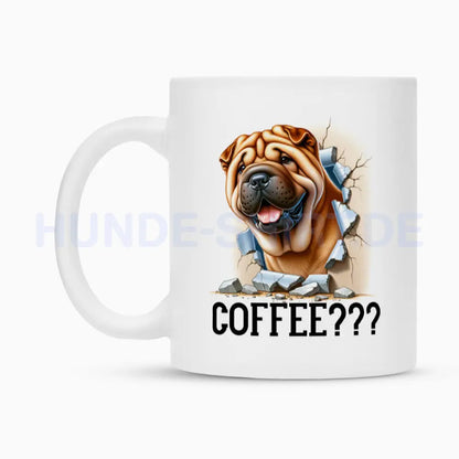 Tasse "Shar Pei - Coffee???" – hunde-shirt.de