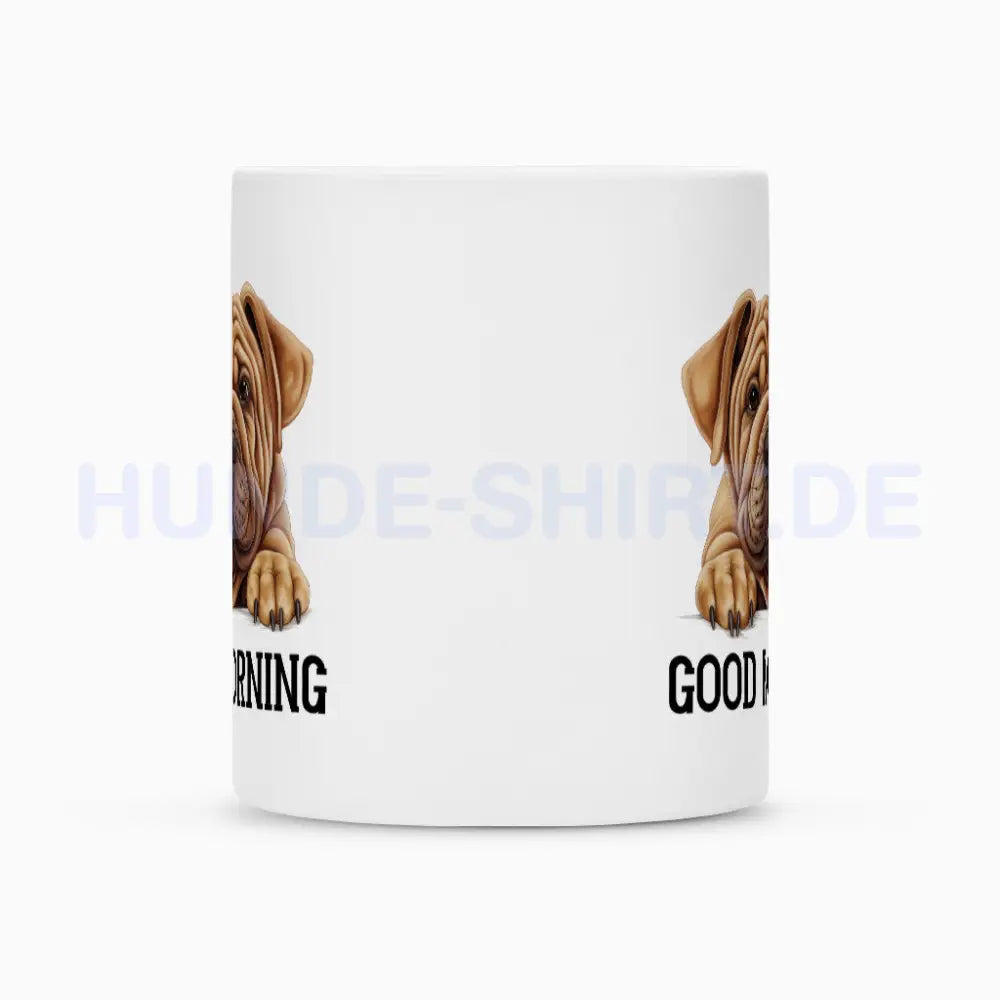 Tasse "Shar Pei - GOOD MORNING" – hunde-shirt.de