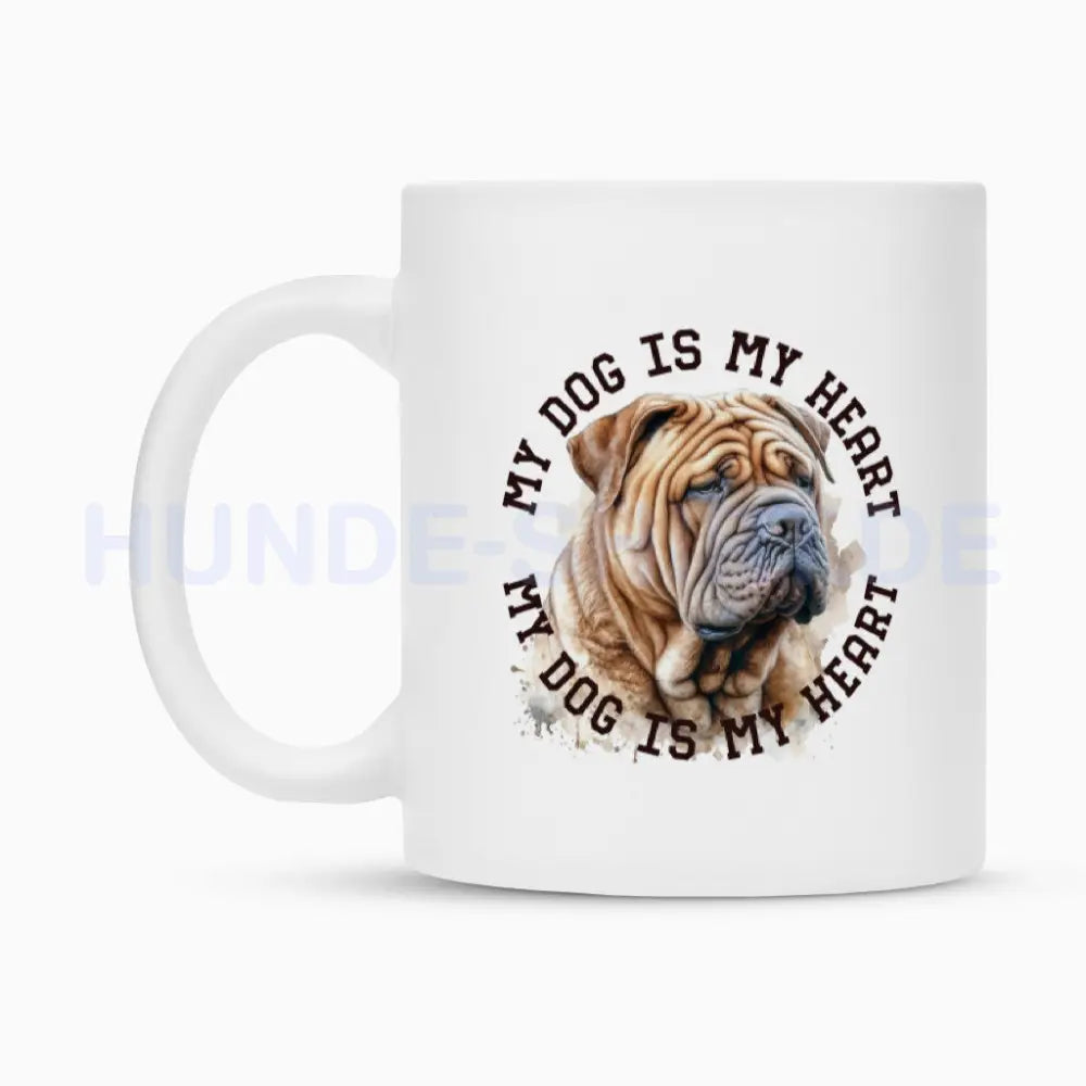 Tasse "Shar Pei HEART 2" – hunde-shirt.de