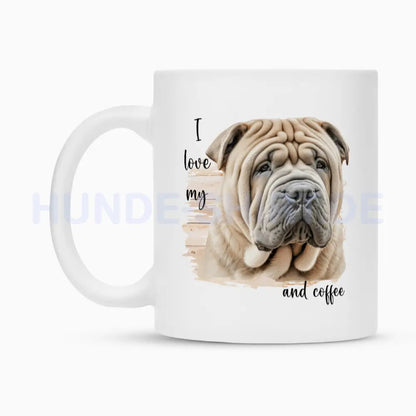 Tasse "Shar Pei - I love..." – hunde-shirt.de