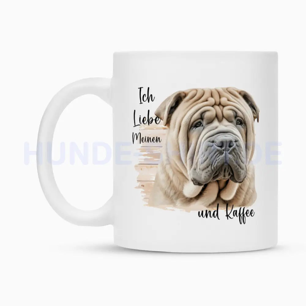 Tasse "Shar Pei - Ich liebe..." – hunde-shirt.de