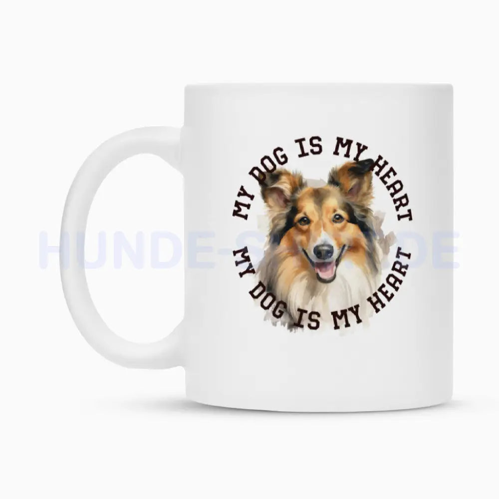 Tasse "Sheltie HEART" – hunde-shirt.de