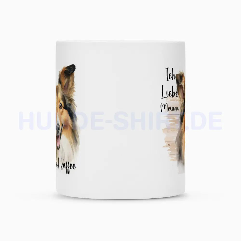 Tasse "Sheltie - Ich liebe..." – hunde-shirt.de