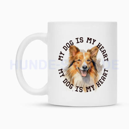 Tasse "Shetland Sheepdog HEART" – hunde-shirt.de