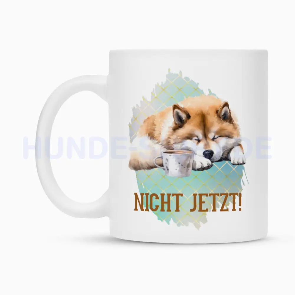 Tasse "Shiba Inu - Nicht Jetzt!" – hunde-shirt.de