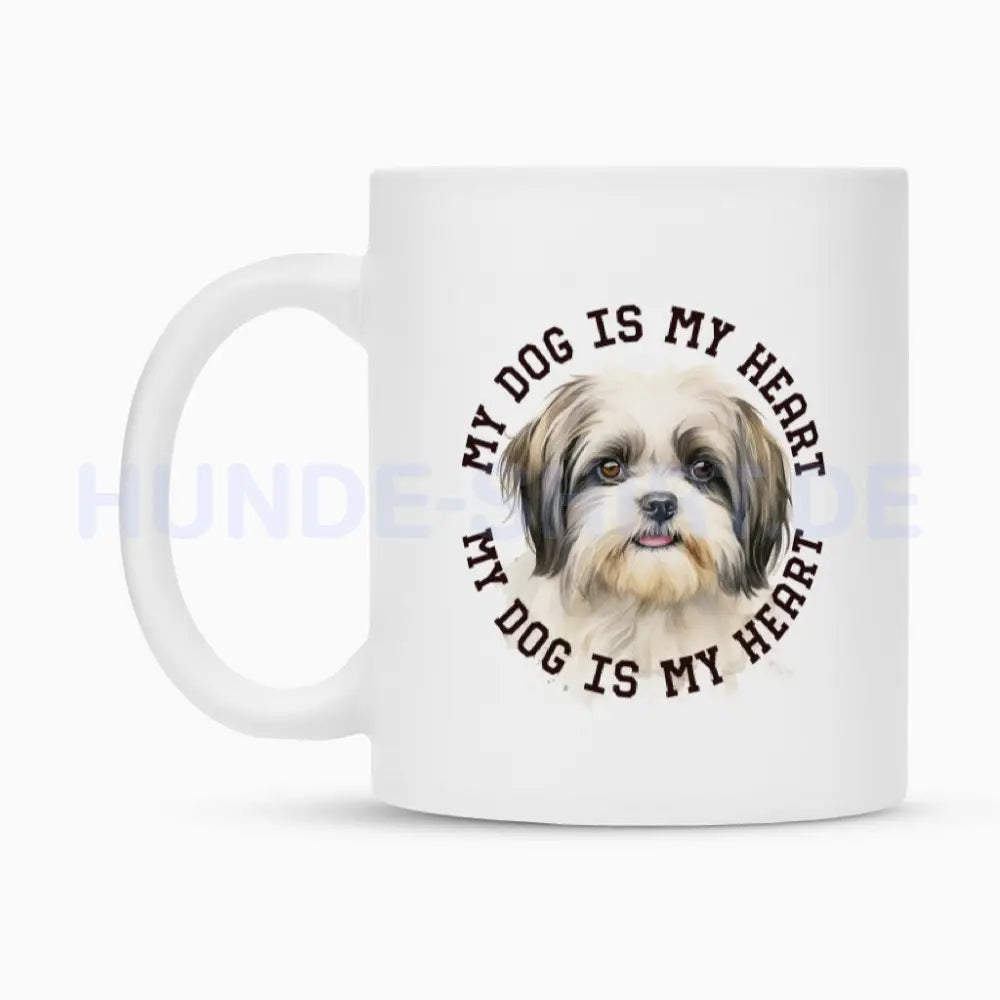 Tasse "Shih Tzu grau weiß" – hunde-shirt.de