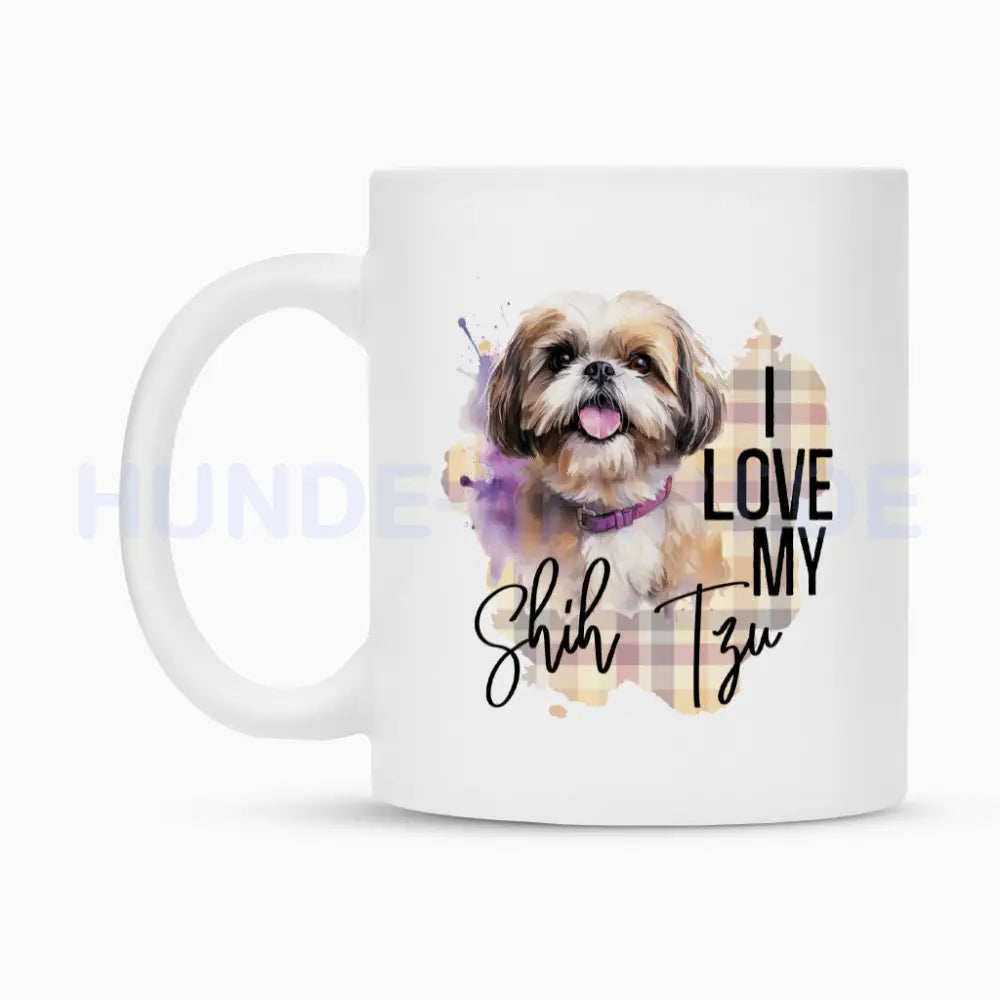 Tasse "Shih Tzu - I love..." – hunde-shirt.de