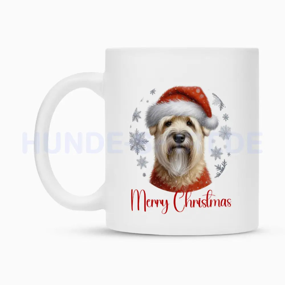 Tasse "Soft Coated Wheaten - Merry Christmas" – hunde-shirt.de