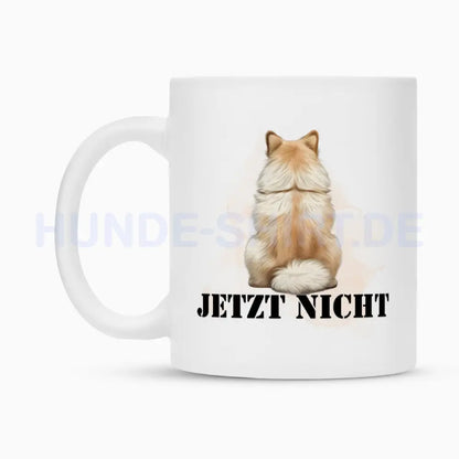 Tasse "Spitz - JETZT NICHT" – hunde-shirt.de