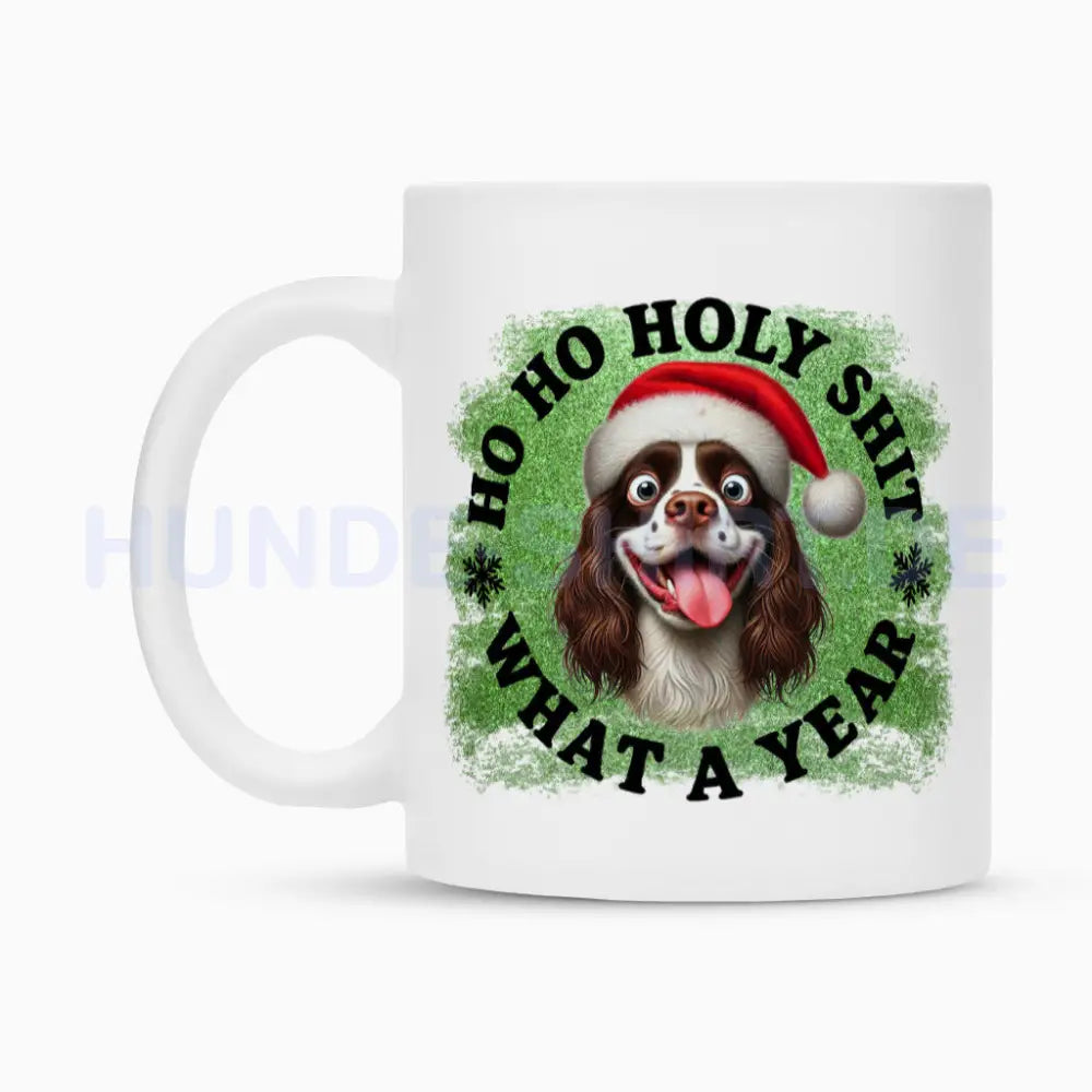 Tasse "Springer Spaniel - HO HO..." – hunde-shirt.de