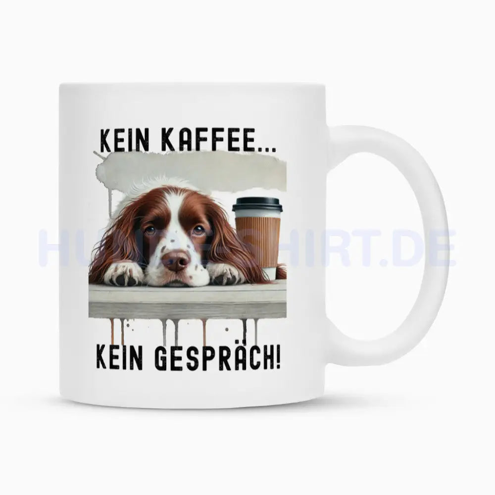 Tasse "Springer Spaniel - Kein Kaffee..." Weiß – hunde-shirt.de