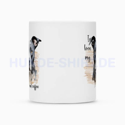 Tasse "Staffordshire Bull Terrier - I love..." – hunde-shirt.de