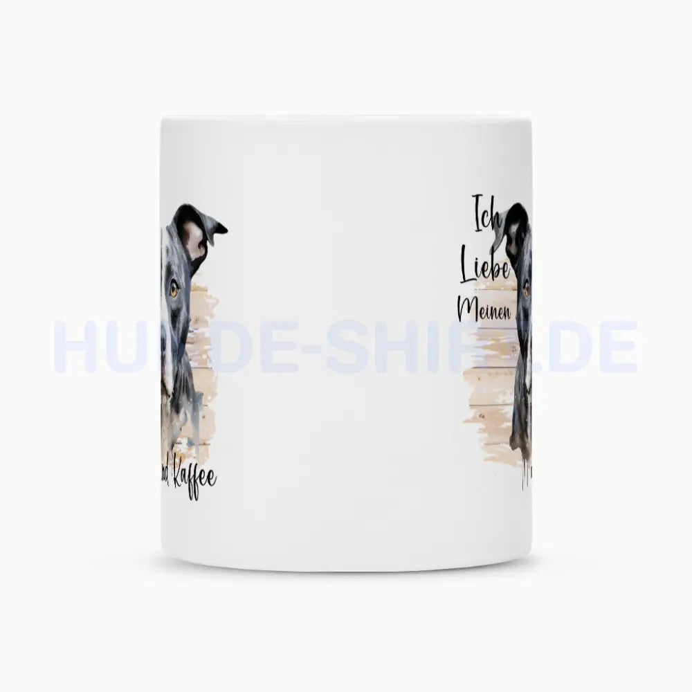 Tasse "Staffordshire Bull Terrier - Ich liebe..." – hunde-shirt.de