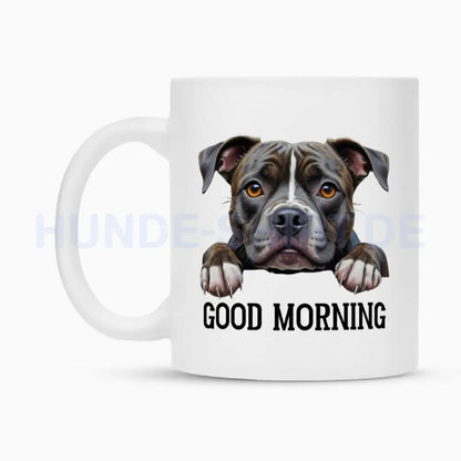 Tasse "Staffordshire Terrier - Good Morning 2" – hunde-shirt.de