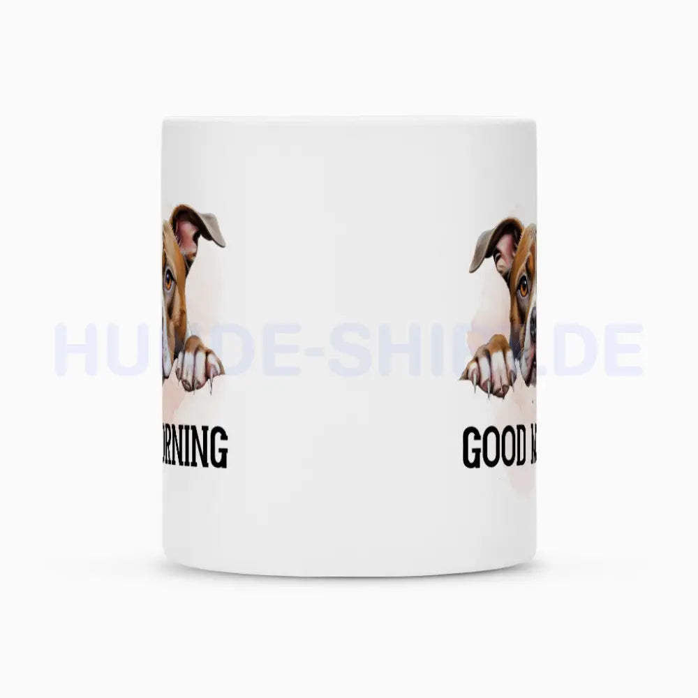 Tasse "Staffordshire Terrier - Good Morning" – hunde-shirt.de