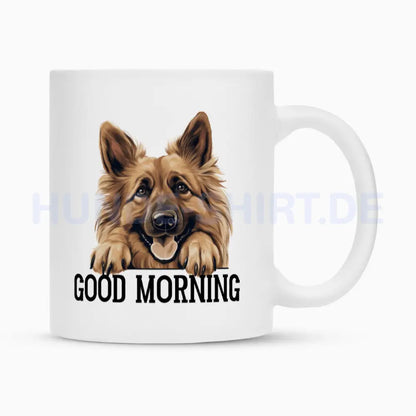 Tasse "Tervueren - Good Morning" Weiß – hunde-shirt.de