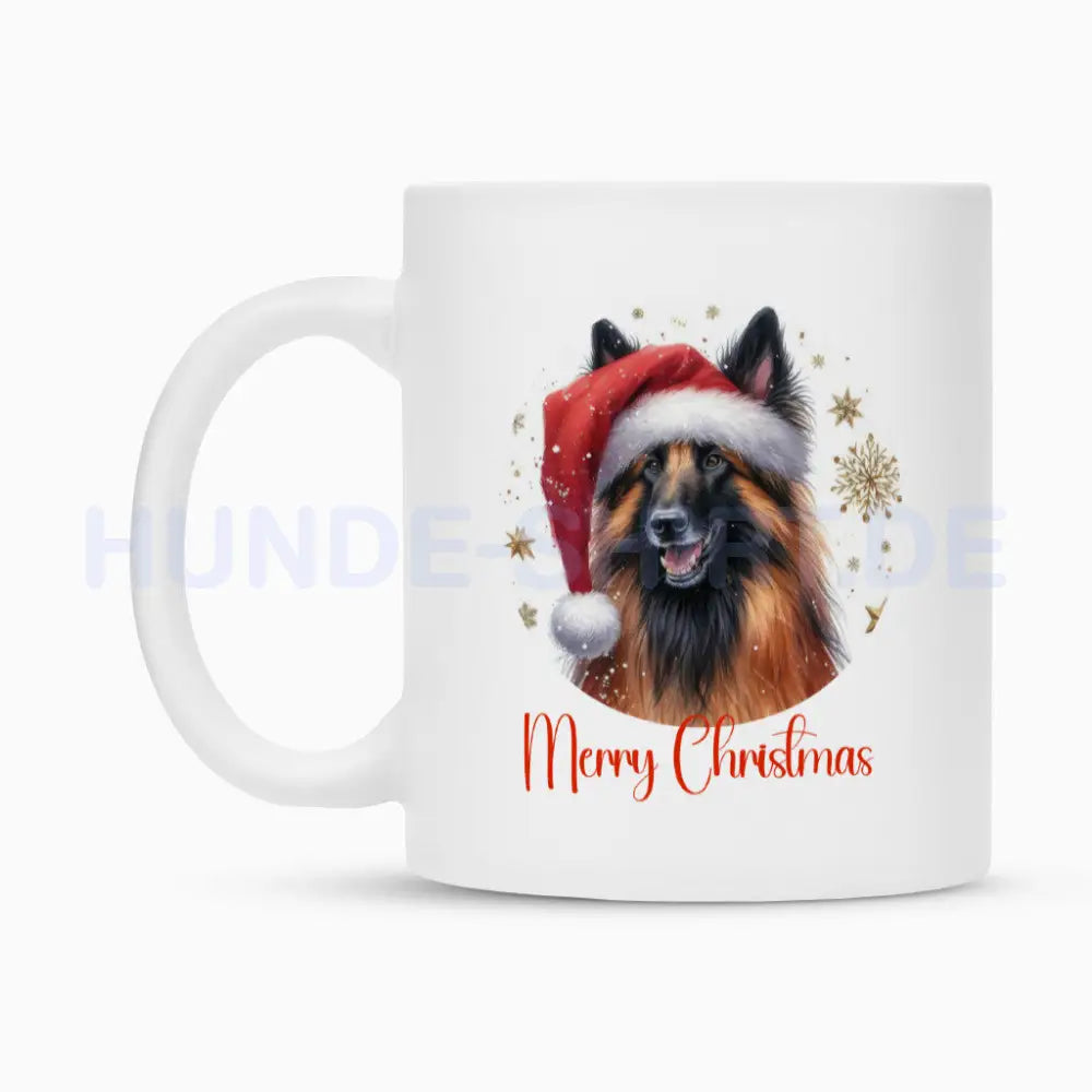 Tasse "Tervueren - Merry Christmas" – hunde-shirt.de