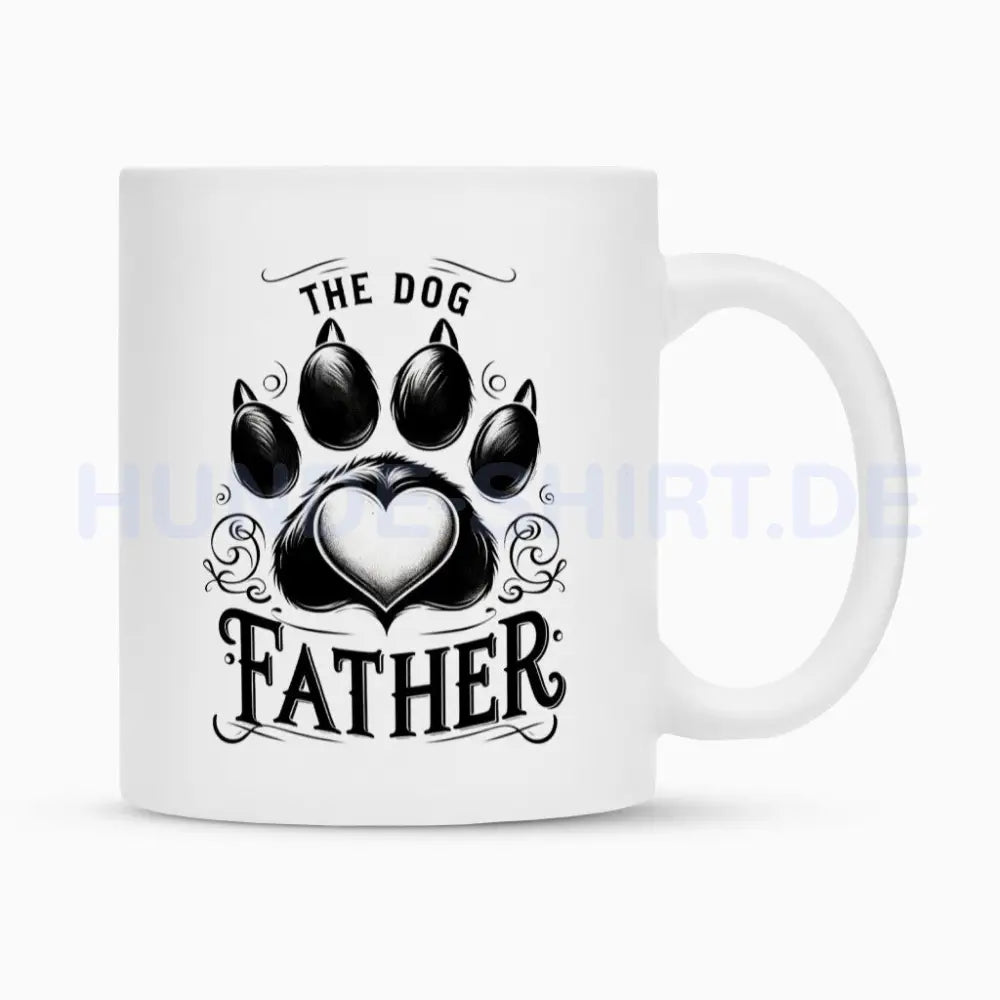 Tasse "The DOG Father" Weiß – hunde-shirt.de