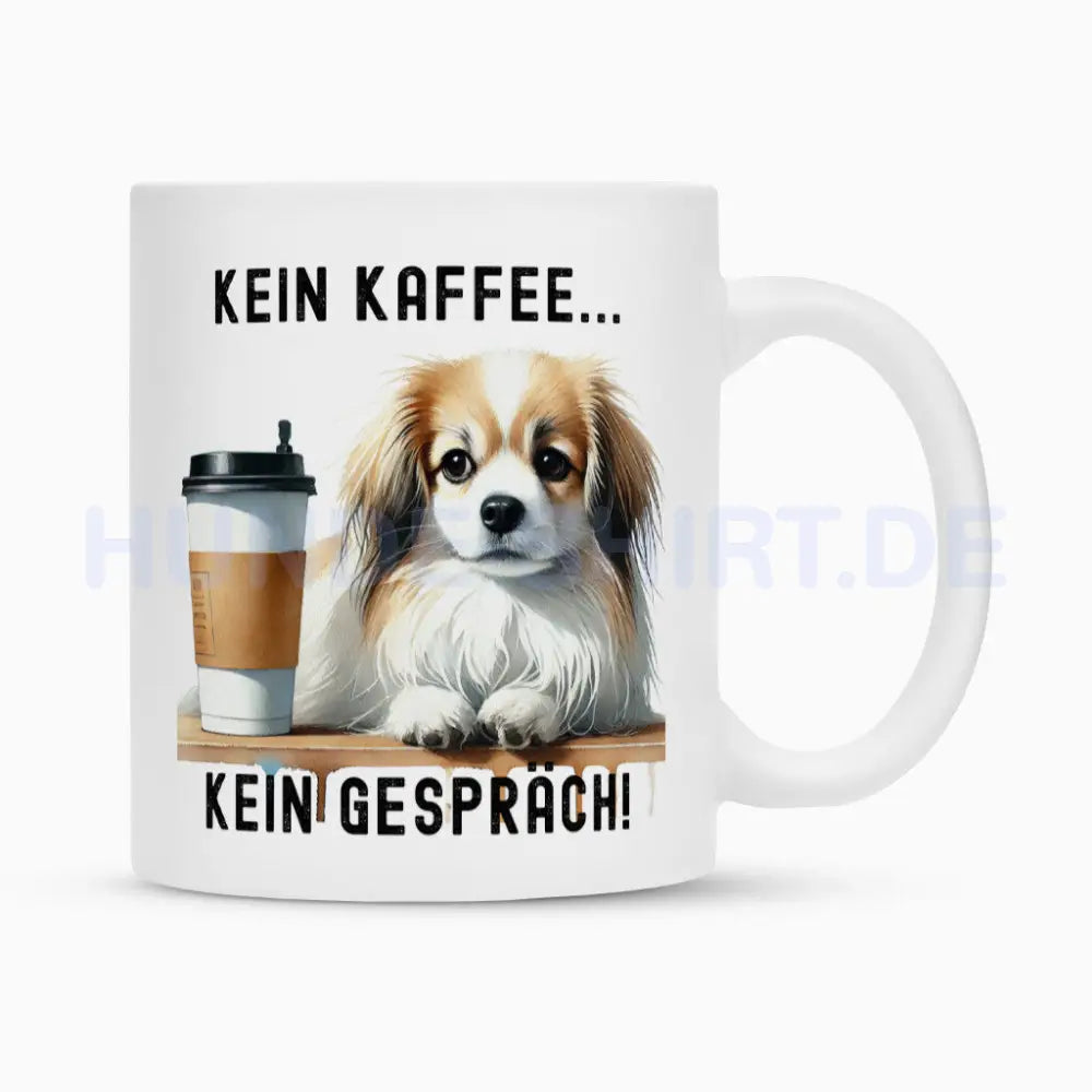 Tasse "Tibet Spaniel - Kein Kaffee..." Weiß – hunde-shirt.de