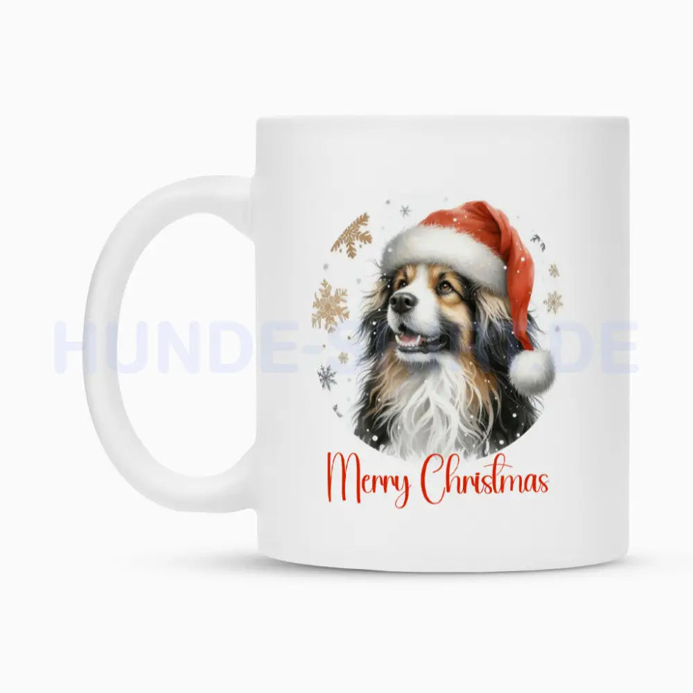 Tasse "Tibet Spaniel - Merry Christmas" – hunde-shirt.de