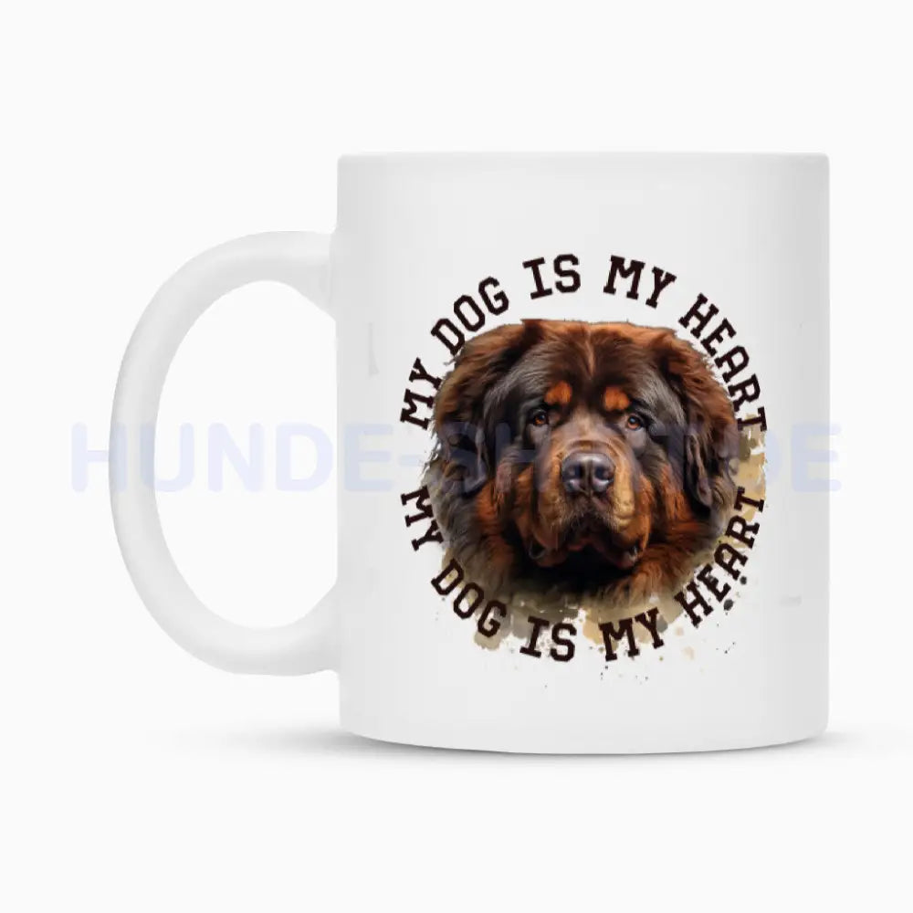 Tasse "Tibetmastiff HEART" – hunde-shirt.de