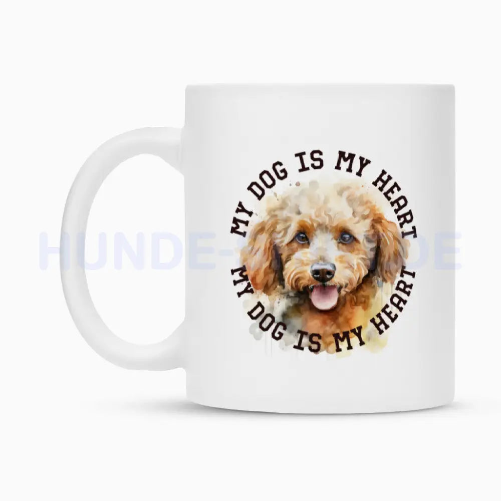 Tasse "Toypudel HEART" – hunde-shirt.de