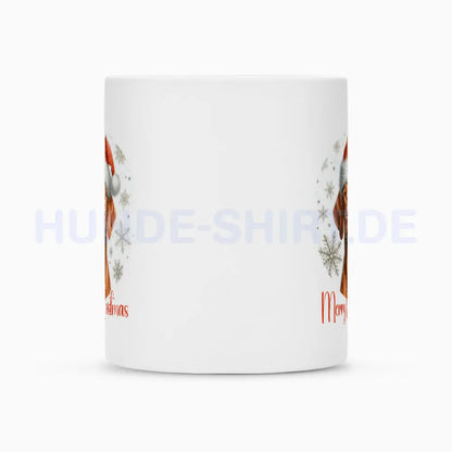 Tasse "Vizsla - Merry Christmas" – hunde-shirt.de