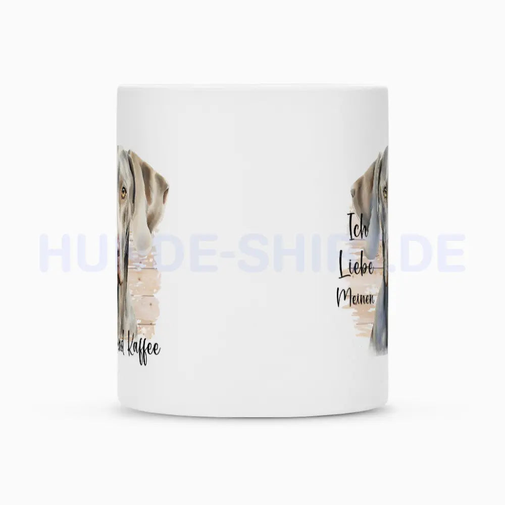 Tasse "Weimaraner - Ich liebe..." – hunde-shirt.de