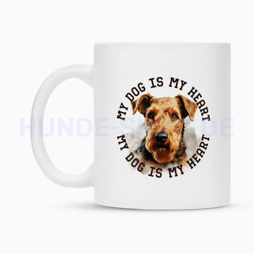 Tasse "Welsh Terrier HEART" – hunde-shirt.de