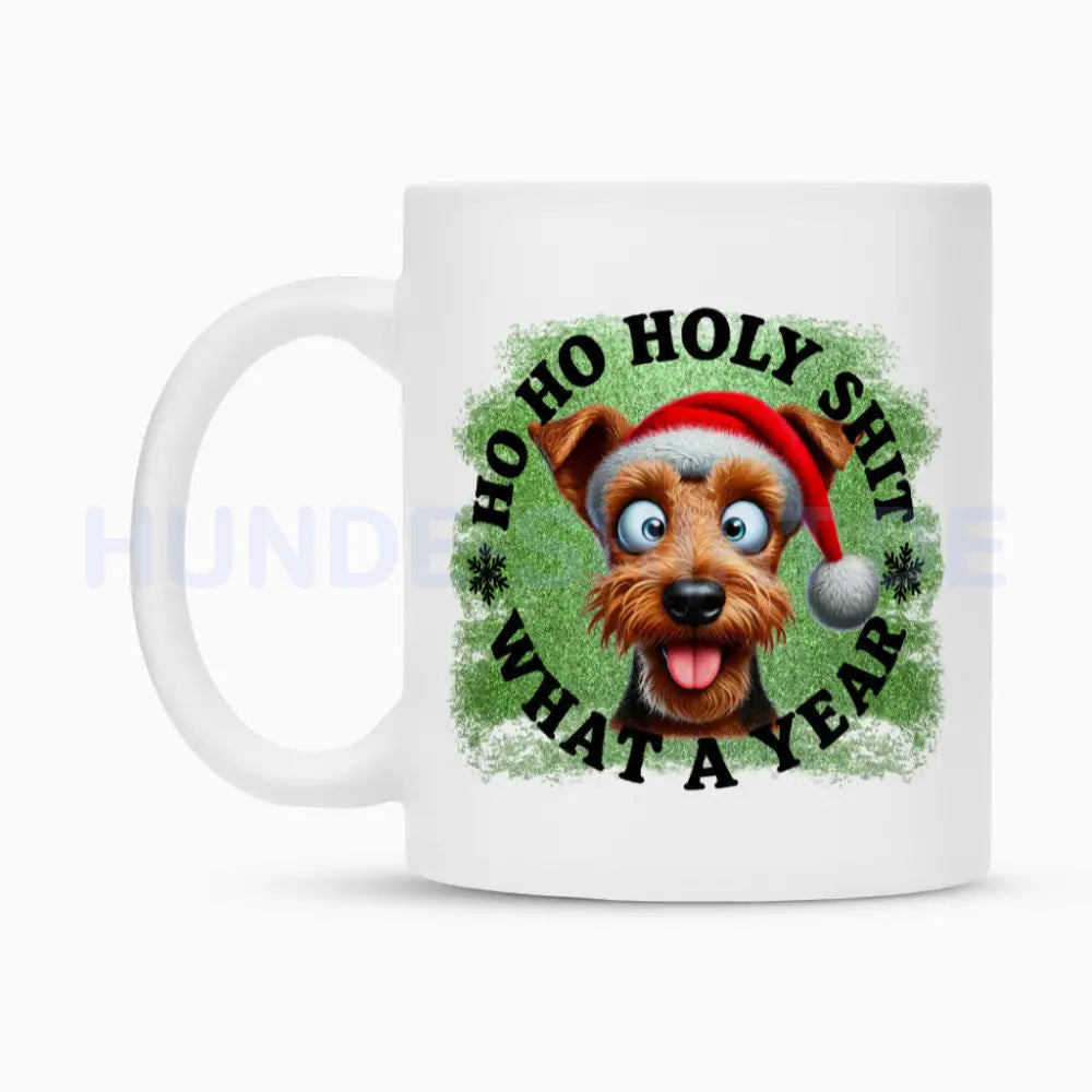 Tasse "Welsh Terrier - HO HO..." – hunde-shirt.de