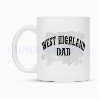 Tasse "Westie - DAD" – hunde-shirt.de