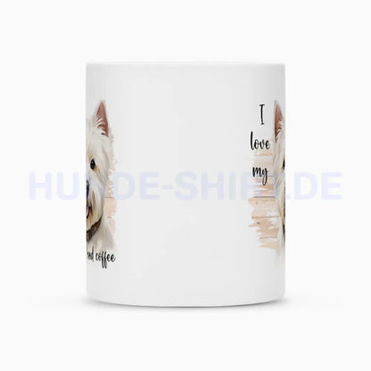 Tasse "Westie - I love..." – hunde-shirt.de