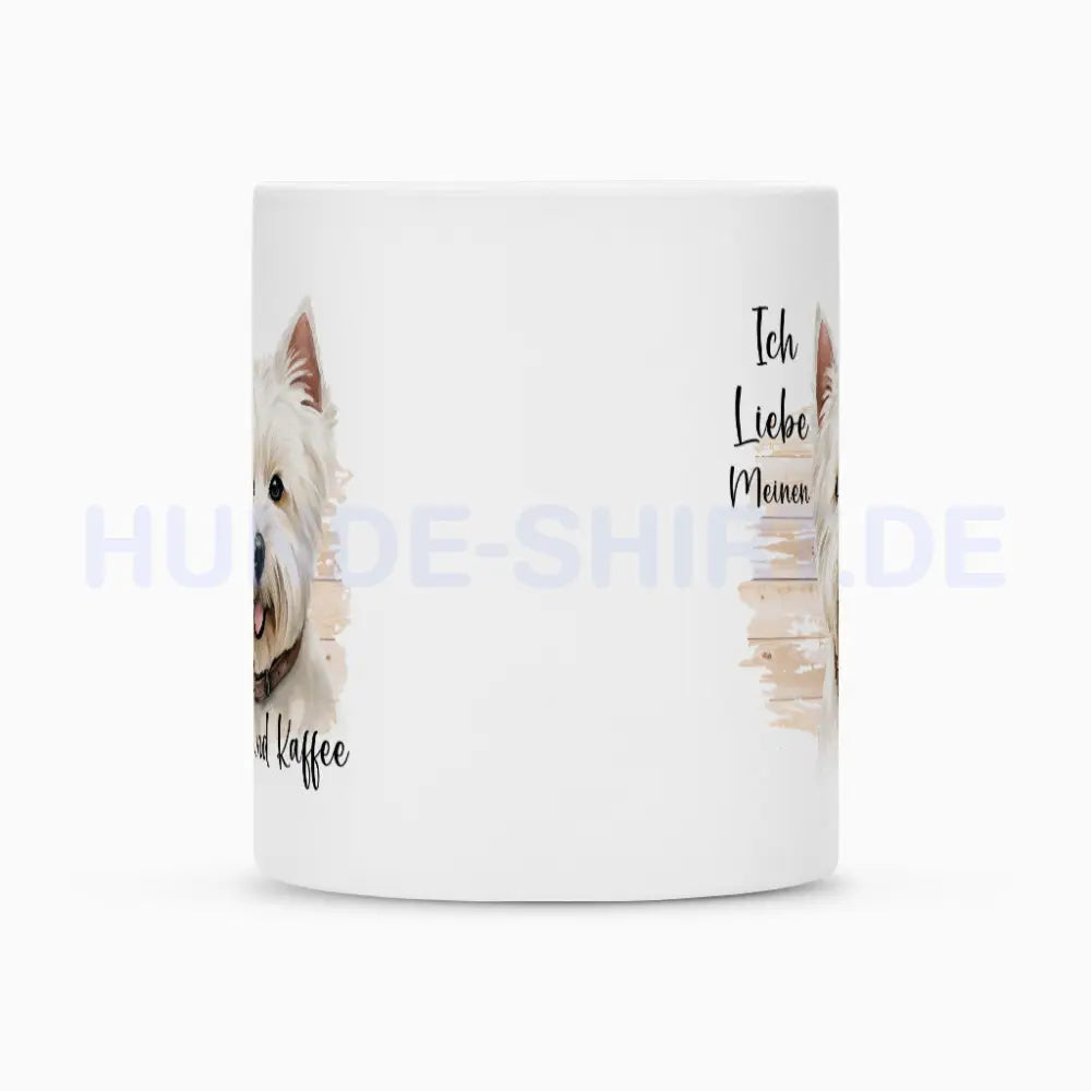 Tasse "Westie - Ich liebe..." – hunde-shirt.de