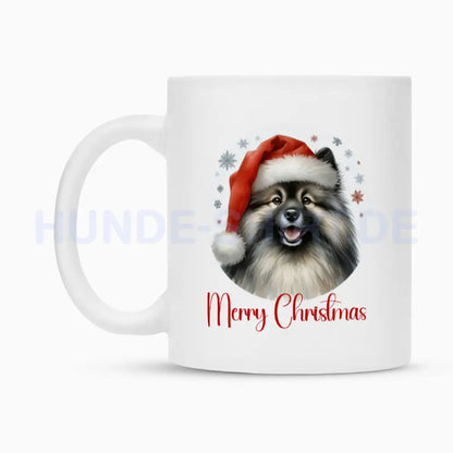 Tasse "Wolfsspitz - Merry Christmas" – hunde-shirt.de