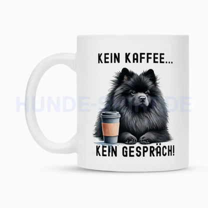 Tasse "Wolfsspitz schwarz - Kein Kaffee..." – hunde-shirt.de