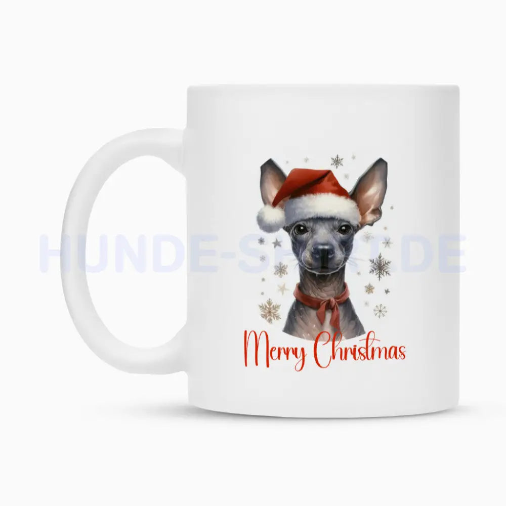 Tasse "Xolo - Merry Christmas" – hunde-shirt.de