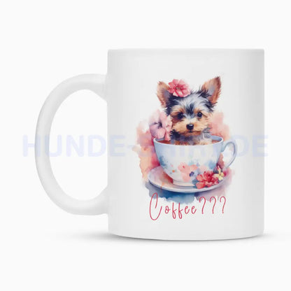 Tasse "Yorkshire - Coffee???" – hunde-shirt.de