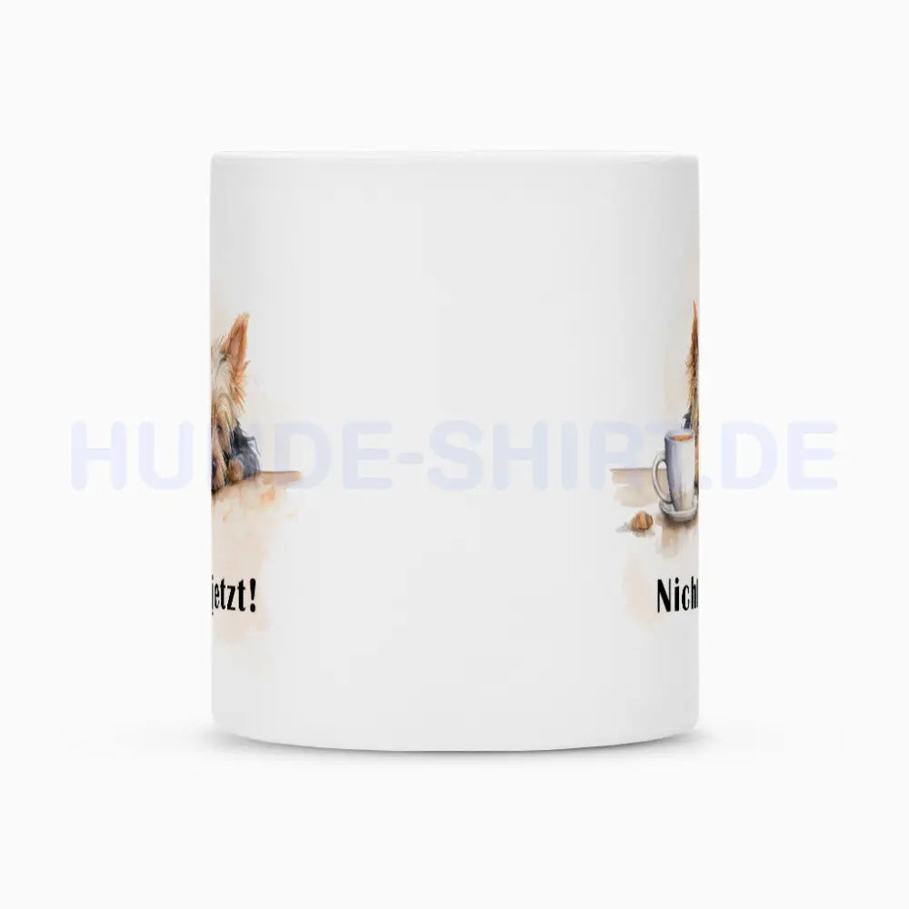 Tasse "Yorkshire - Nicht jetzt!" – hunde-shirt.de