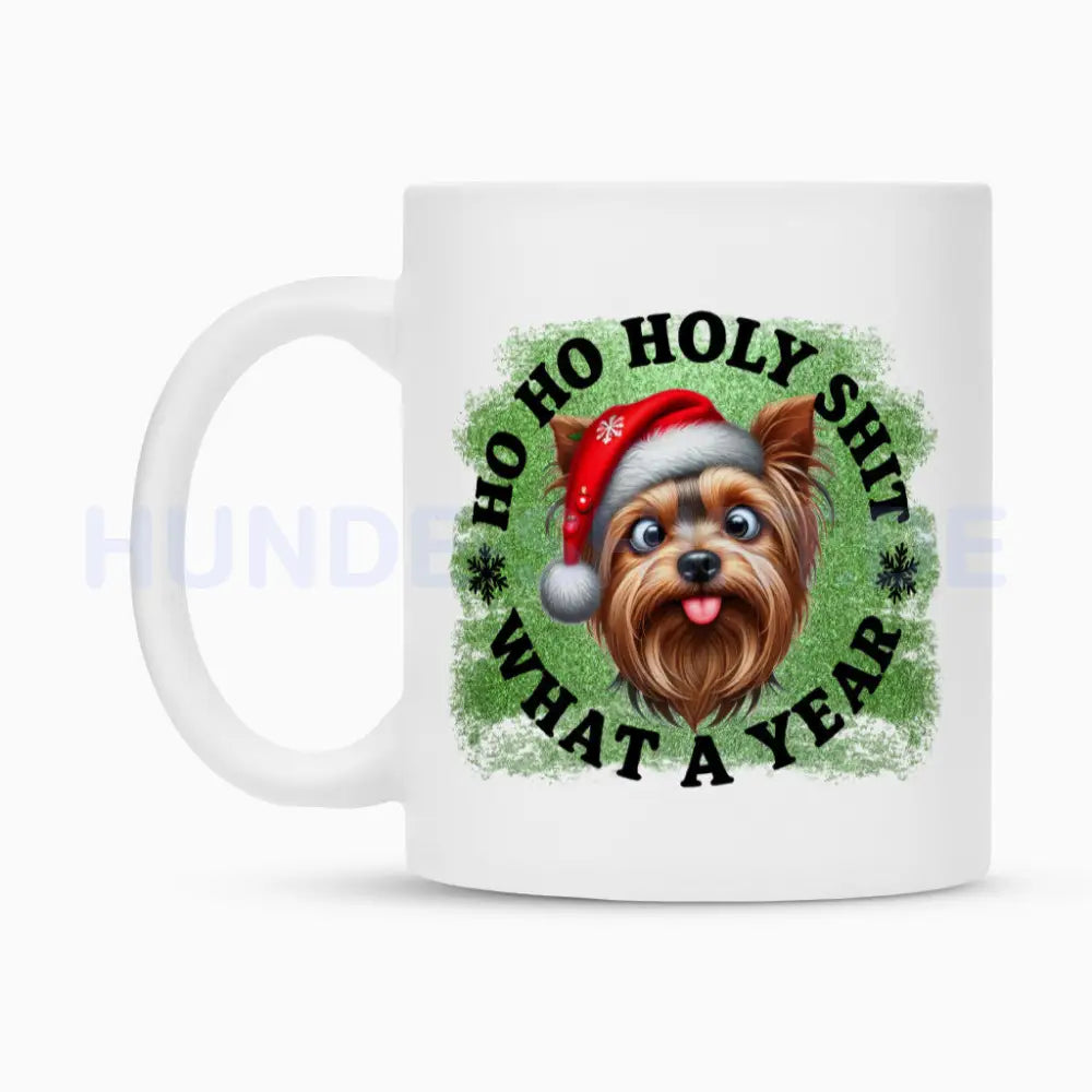 Tasse "Yorkshire Terrier - Ho HO..." – hunde-shirt.de