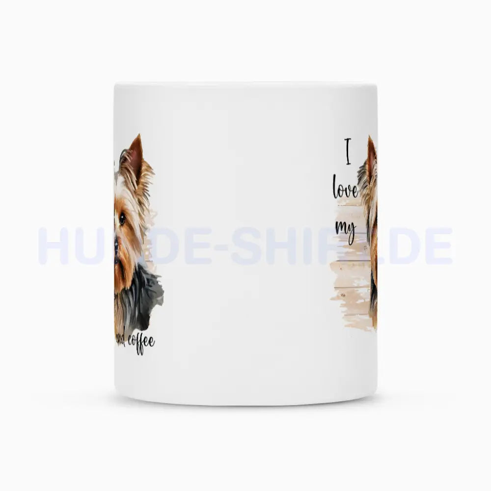 Tasse "Yorkshire Terrier - I love..." – hunde-shirt.de