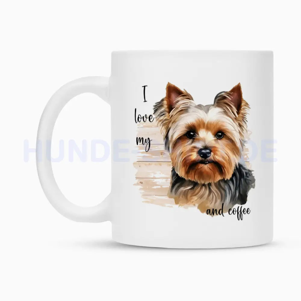 Tasse "Yorkshire Terrier - I love..." – hunde-shirt.de